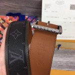 LV Monogram Eclipse Reverso 40mm Reversible Belt M0262