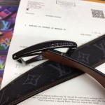 LV Monogram Eclipse Reverso 40mm Reversible Belt M0262