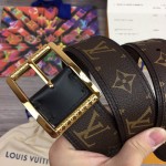 LV Monogram Canvas Reverso 40mm Reversible Belt M0283