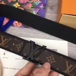 LV Monogram Shape Patchwork 40mm Reversible Belt MP205T