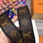 LV Monogram Shape Patchwork 40mm Reversible Belt MP205T