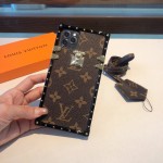 LV Monogram Canvas Square Trunk Design iPhone Case