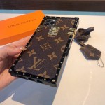 LV Monogram Canvas Square Trunk Design iPhone Case