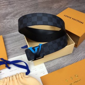 LV Damier Graphite Sunset 40mm Reversible Belt