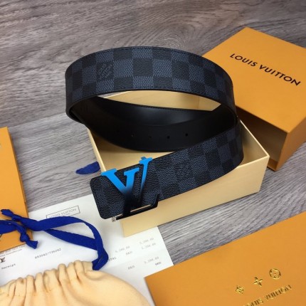 LV Damier Graphite Sunset 40mm Reversible Belt