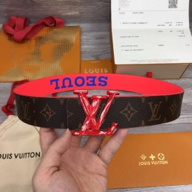 Replica LV Pyramide Cities Exclusive 40MM Reversible Belt