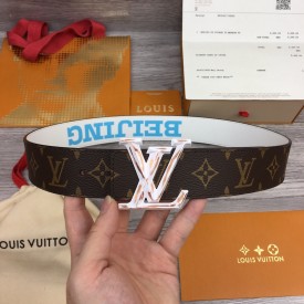 Louis Vuitton LV Pyramide Cities Exclusive 40MM Reversible Belt M0489