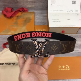 Louis Vuitton LV Pyramide Cities Exclusive 40MM Reversible Belt M0490