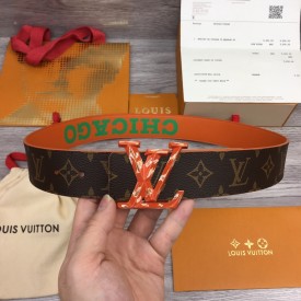 Louis Vuitton LV Pyramide Cities Exclusive 40MM Reversible Belt M0492