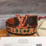 Louis Vuitton LV Pyramide Cities Exclusive 40MM Reversible Belt M0492