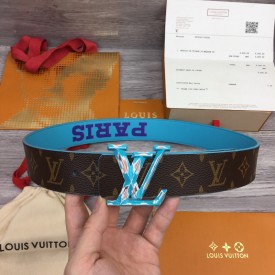 Replica LV Pyramide Cities Exclusive 40MM Reversible Belt