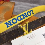 Louis Vuitton LV Pyramide Cities Exclusive 40MM Reversible Belt M0496