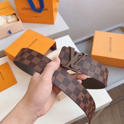 Louis Vuitton Damier Ebene Initiales Belt M9807