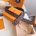 Louis Vuitton Damier Ebene Initiales Belt M9807