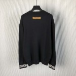 Louis Vuitton LV Cuffs Cashmere Crewneck 1AAU7Q