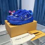 Louis Vuitton LV Trainer Maxi Sneaker Blue