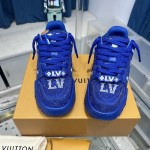 Louis Vuitton LV Trainer Maxi Sneaker Blue