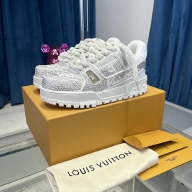 Louis Vuitton LV Trainer Maxi Sneaker White