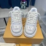 Louis Vuitton LV Trainer Maxi Sneaker White