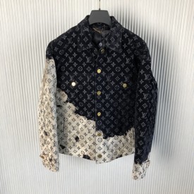 Replica Louis Vuitton Monogram Denim Jacket