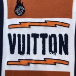 Louis Vuitton Short-Sleeved Cotton T-Shirt 1AFANQ