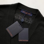 Louis Vuitton Embroidered Wool Cardigan 1AFAOL