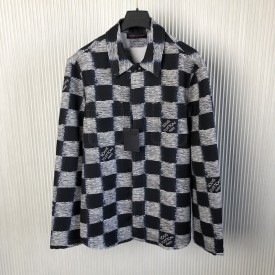 Louis Vuitton Damier Wool Overshirt 1AFAUQ