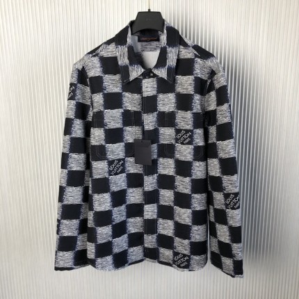 Louis Vuitton Damier Wool Overshirt 1AFAUQ