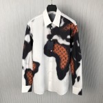 Louis Vuitton Long-Sleeved Cotton Shirt 1AFAWJ