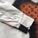 Louis Vuitton Long-Sleeved Cotton Shirt 1AFAWJ