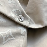 Louis Vuitton Flocked Casual Cotton Overshirt 1AFBVS