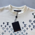 Louis Vuitton Embroidered Cotton Sweatshirt 1AFBWA