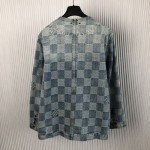 Louis Vuitton Damier Denim Chic Jacket 1AFHU3