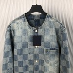 Louis Vuitton Damier Denim Chic Jacket 1AFHU3