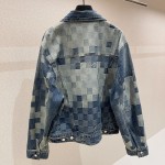 Louis Vuitton Damier Classic Denim Jacket 1AFHUX