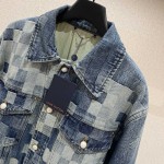 Louis Vuitton Damier Classic Denim Jacket 1AFHUX