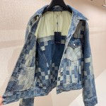 Louis Vuitton Damier Classic Denim Jacket 1AFHUX