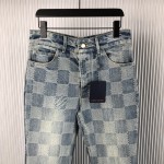 Louis Vuitton Damier Bootcut Denim Pants 1AFI21