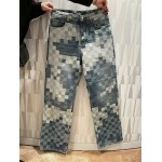 Louis Vuitton Damier Denim Skate Pants 1AFIA5