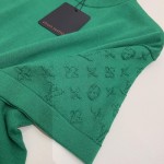 Louis Vuitton Short-Sleeved Signature Crewneck 1AFIU1