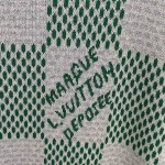 Louis Vuitton Damier Knitted Short-Sleeved Crewneck 1AFIX4