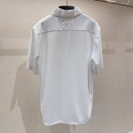 Louis Vuitton Poplin Polo With Embroidered LV Patch 1AFJC6