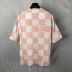 Louis Vuitton Short-Sleeved Officer Collar Shirt 1AFJCI