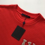 Louis Vuitton Cotton Pique T-Shirt With Embroidered Lv Patch 1AFJED