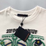 Louis Vuitton Intarsia Graphic Cotton T-Shirt 1AFJFP