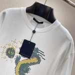 Louis Vuitton Short-Sleeved Cotton T-Shirt 1AFJFX