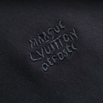 Louis Vuitton Embroidered Jersey Zip Through Hoodie 1AFJGC