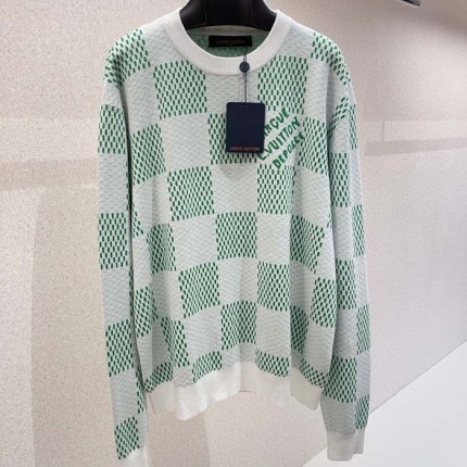 Louis Vuitton Damier Cotton Sweatshirt 1AFJHH