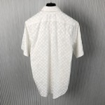 Louis Vuitton Short-Sleeved Cotton Shirt 1AFJW6