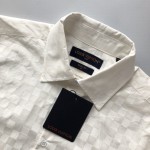 Louis Vuitton Short-Sleeved Cotton Shirt 1AFJW6